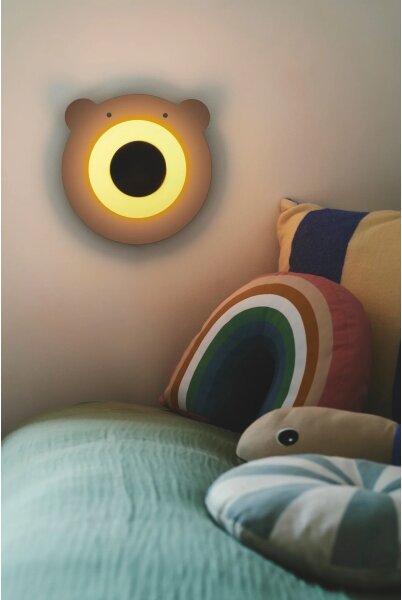 Nordlux - Applique per bambini BRUNA BEAR 1xE14/25W/230V orso