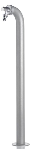 Fontana da Giardino a colonna forma di Periscopio Design Moderno Belfer Dimensioni 11x18xh 80 cm - peso 3,2 kg design, colore Alluminio