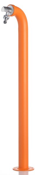 Fontana da Giardino a colonna forma di Periscopio Design Moderno Belfer Dimensioni 11x18xh 80 cm - peso 3,2 kg design , colore Arancione