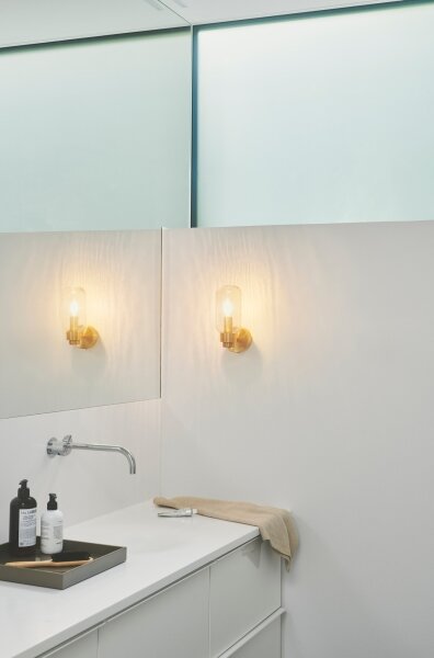 Nordlux - Applique da bagno TUTAN 1xE14/25W/230V IP44 ottone
