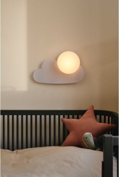 Nordlux - Applique per bambini SKYKU CLOUD 1xE14/25W/230V nuvola