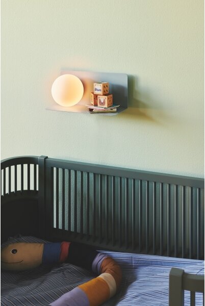 Nordlux - Applique con mensola LILIBETH 1xE14/25W/230V blu