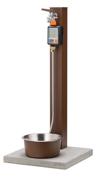 Timer Giornaliero Programmabile per Irrigazione Fontane Alimentazione a batteria IP 65 Tempo Compatibile con Fontana 42rex-r