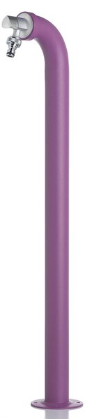 Fontana da Giardino a colonna forma di Periscopio Design Moderno Belfer Dimensioni 11x18xh 80 cm - peso 3,2 kg design , colore Viola