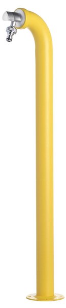 Fontana da Giardino a colonna forma di Periscopio Design Moderno Belfer Dimensioni 11x18xh 80 cm - peso 3,2 kg design , colore Giallo