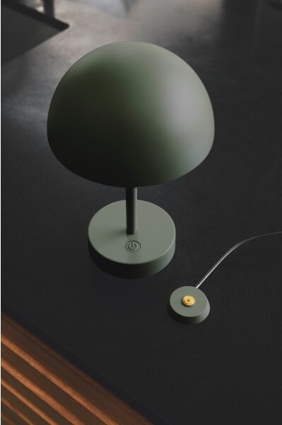 Nordlux - Lampada da tavolo LED ricaricabile dimmerabile ELLEN LED/2,8W/3,7V IP44 verde