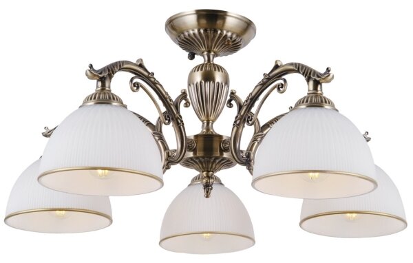 ITALUX PND-5122-5 - Lampadario a plafone FENEZA 5xE27/40W/230V