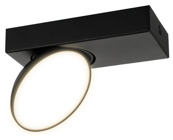 ITALUX SPL-31976-1B-BK - Faretto LED CASTELIO LED/5W/230V 4000K nero