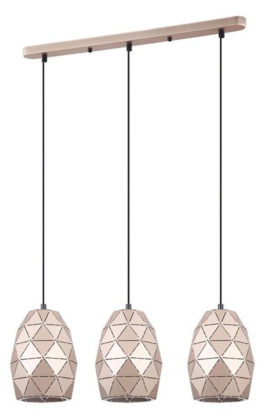 ITALUX MDM-3480/3 GD - Lampadario a sospensione con filo HARLEY 3xE27/40W/230V oro