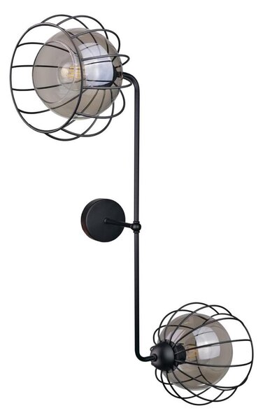 Applique SOLO BLACK 2xE27/60W/230V