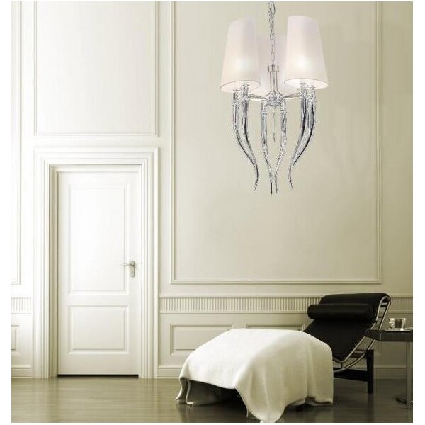 Azzardo AZ0028 - Lampadario su fune DIABLO 6xE14/11W/230V bianco