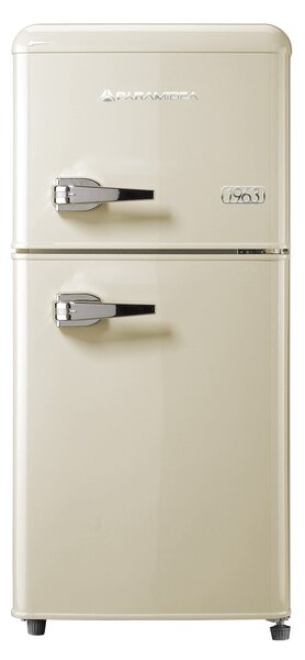 PYRAMIDEA Frigorifero Doppia Porta Capacit 100 Litri Classe Energetica E Raffreddamento Statico colore Crema - MAMBO105C