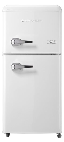 PYRAMIDEA Frigorifero Doppia Porta Capacit 100 Litri Classe energetica E Raffreddamento Statico colore Bianco - MAMBO105W