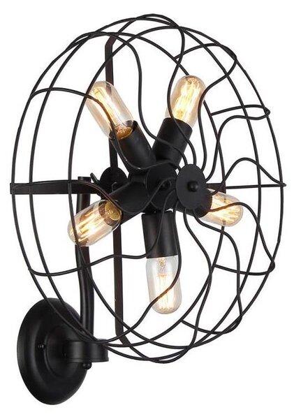 Azzardo AZ1349 - Applique FAN 5xE27/60W/230V