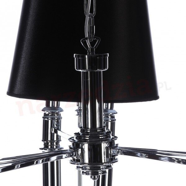 Azzardo AZ1417 - Lampadario su catena DIABLO 12xE14/11W/230V nero