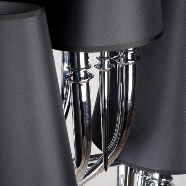 Azzardo AZ1417 - Lampadario su catena DIABLO 12xE14/11W/230V nero
