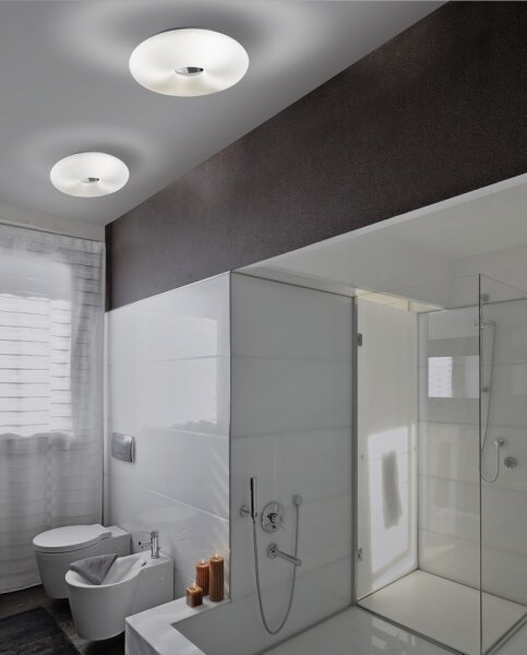 Azzardo AZ1598 - Plafoniera da bagno OPTIMUS 2xE27/40W/230V IP44