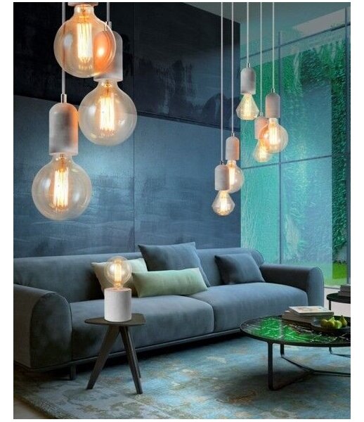 Azzardo AZ2385 - Lampadario a sospensione con filo VOLTA 3xE27/40W/230V