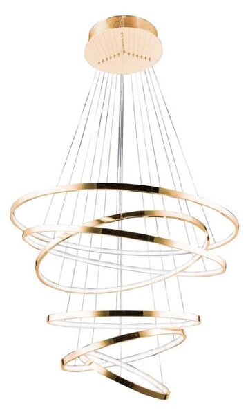 Azzardo AZ2921 - Lampadario a sospensione LED dimmerabile WHEEL 6xLED/140W/230V
