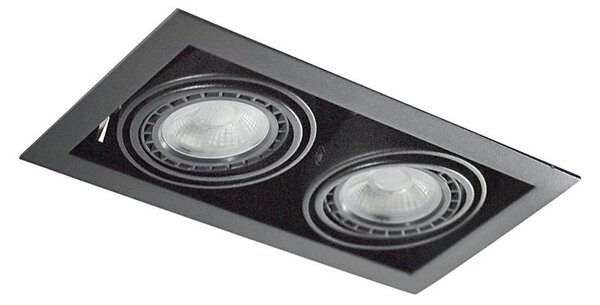 Azzardo AZ2875 - Lampada da incasso NOVA 2xGU10-ES111/50W/230V