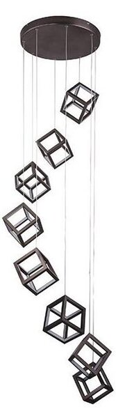 Azzardo AZ3151 - Lampadario su filo LED dimmerabile STRANGE LED/150W/230V
