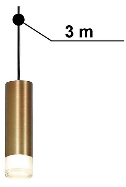 Azzardo AZ3457 - Sospensione ZIKO 1xG9/40W/230V