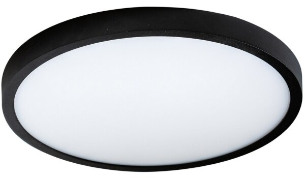 Azzardo AZ4243 - Plafoniera LED MALTA LED/24W/230V d. 30 cm nero