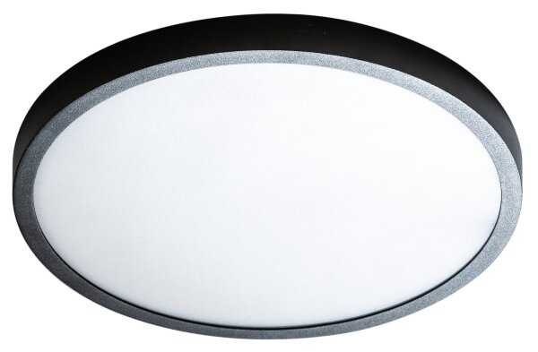 Azzardo AZ4243 - Plafoniera LED MALTA LED/24W/230V d. 30 cm nero