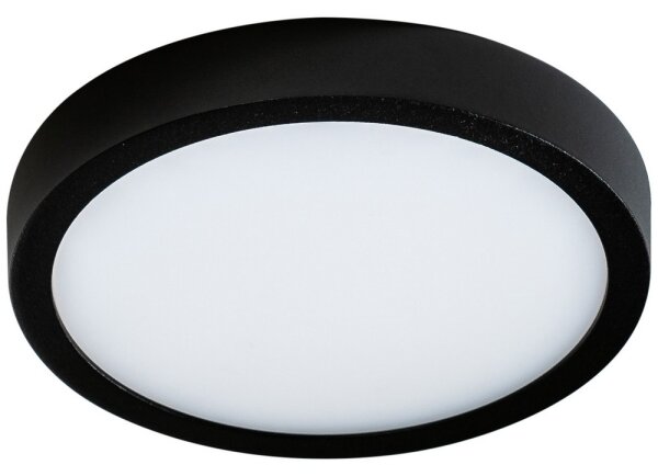 Azzardo AZ4235 - Plafoniera LED MALTA LED/12W/230V diametro 17 cm nero