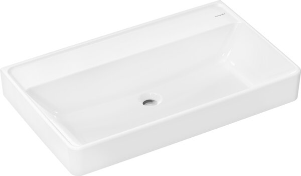 Hansgrohe Xanuia Q lavabo, sans trou pour robinet, sans trop-plein, 800x480mm, blanc, 60228450, 60228450