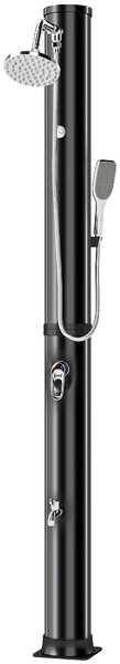 Outsunny Doccia solare 40 L con soffione e temperatura regolabile | Aosom Italy
