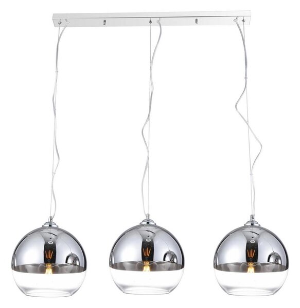 Azzardo AZ4751 - Lampadario su corda BALL 3xE27/40W/230V