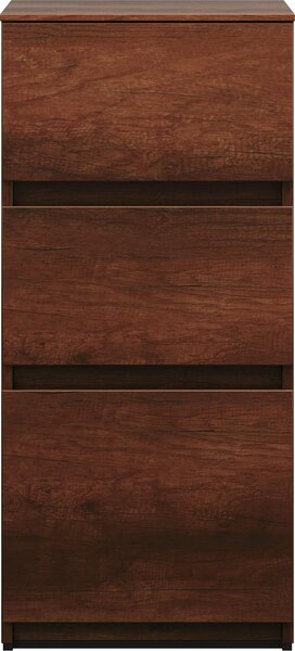 Burgbad Lin20 Armoire basse, 3 tiroirs, 400x357x870mm, USIX040F5359, USIX040F5359