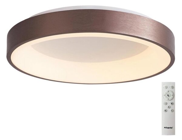 Azzardo AZ4990-Plafoniera LED dimmerabile SANTANA LED/50W/230V rosegold+RC