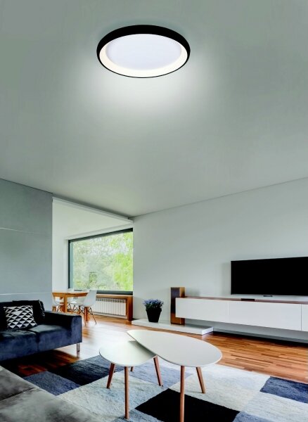 Azzardo AZ5069 -Plafoniera LED dimmerabile ANTONIO LED/32W/230V nero + +TC