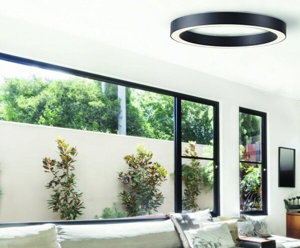 Azzardo AZ5035 - Plafoniera LED dimmerabile MARCO LED/60W/230V nero + +TC