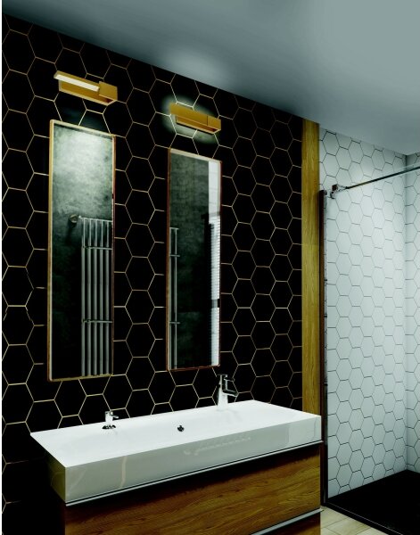 Azzardo AZ5251 - Applique a LED da bagno DALEN LED/12W/230V 3000K IP44