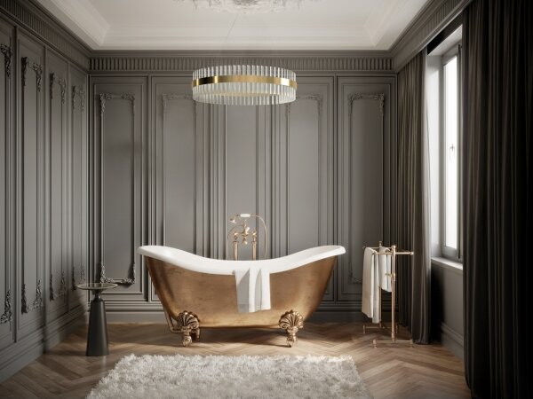Azzardo AZ5261 - Lampadario LED a sospensione con filo FRANCESCA LED/37W/230V diametro 60 cm