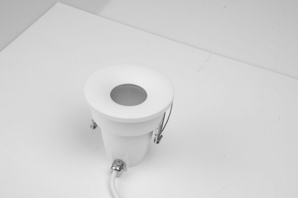 Azzardo AZ5389 - Lampada da incasso per bagno ROMOLO 1xGU10/50W/230V IP65 bianco