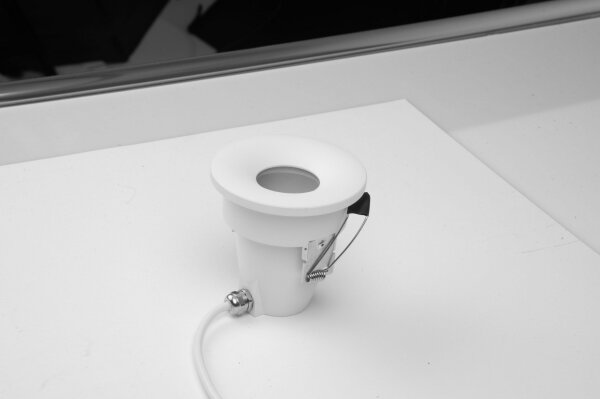 Azzardo AZ5389 - Lampada da incasso per bagno ROMOLO 1xGU10/50W/230V IP65 bianco