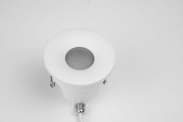 Azzardo AZ5389 - Lampada da incasso per bagno ROMOLO 1xGU10/50W/230V IP65 bianco