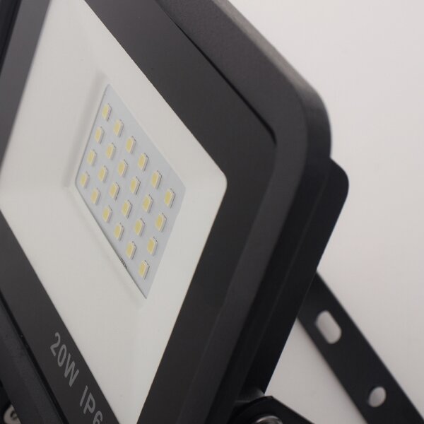 Proiettore LED con sensore, 20W, 230V, IP65