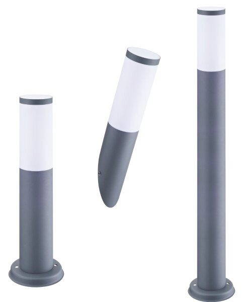Lampada da esterno OSLO 1xE27/10W/230V 45 cm IP44 antracite