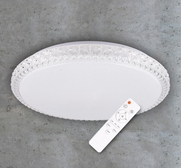Lampada da soffitto LED dimmerabile IRINA LED/48W/230V con telecomando