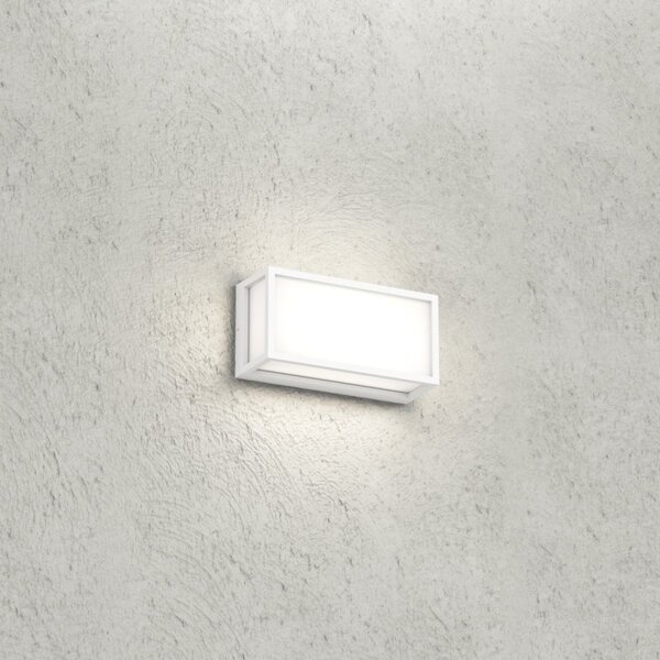 Applique moderno top light osaka rp gx53 led ip54 alluminio policarbonato - Top Light