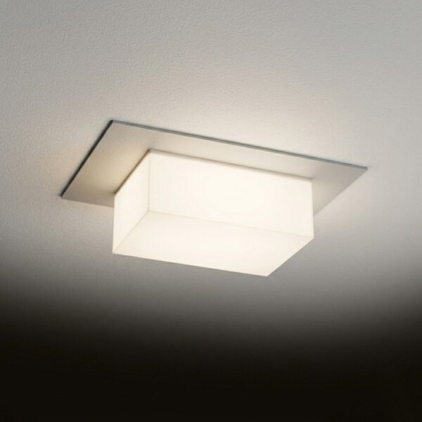 Plafoniera moderno top light miami plus r gx53 led ip54 alluminio policarbonato - Top Light