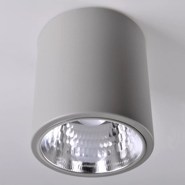 Faretto JUPITER 1xE27/20W/230V diametro 16,5 cm grigio