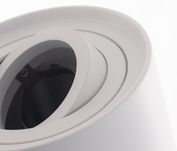 Luce Spot HADAR R1 1xGU10/10W/230V bianco