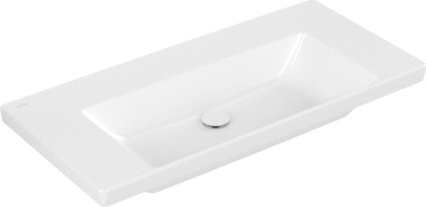 Villeroy & Boch Subway 3.0 lavabo à poser, sans trou pour robinet, sans trop-plein, non rectifié, 1000x470mm, 4A70A3R1, 4A70A3R1