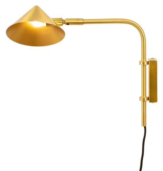 Applique da parete Watt & Veke, dimmerabile, Dorato / Ottone, Soggiorno, Metallo, Scandinavo
